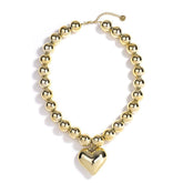 Halskette - Magic Pearls Herz 16mm - Fox by Ren